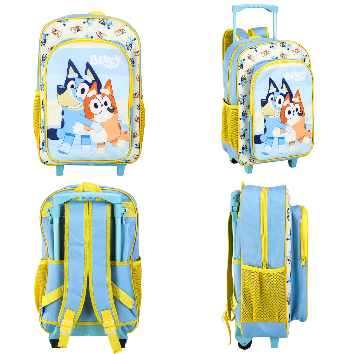 Bluey Kids Deluxe Travel Trolley Backpack