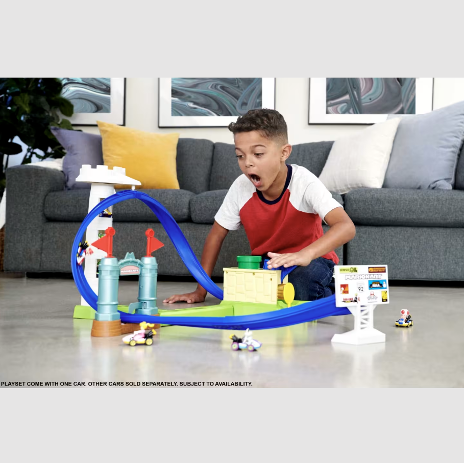 Hot Wheels - MarioKart Circuit Slam Track Playset