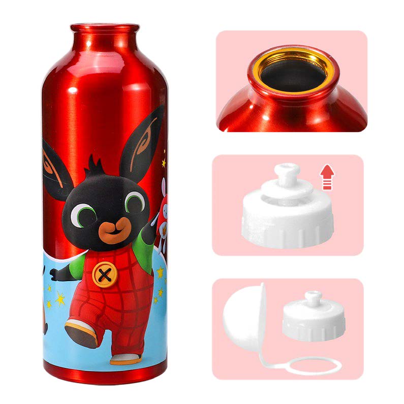 Bing Kids Aluminium Sports Cap Bottle 500ml
