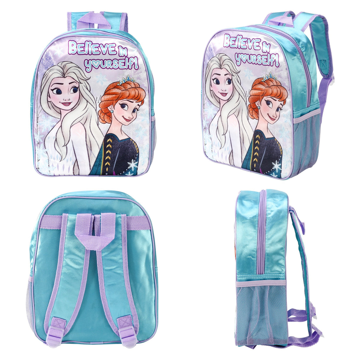 Disney Frozen 'Believe' Fabric Kids Preschool Backpack