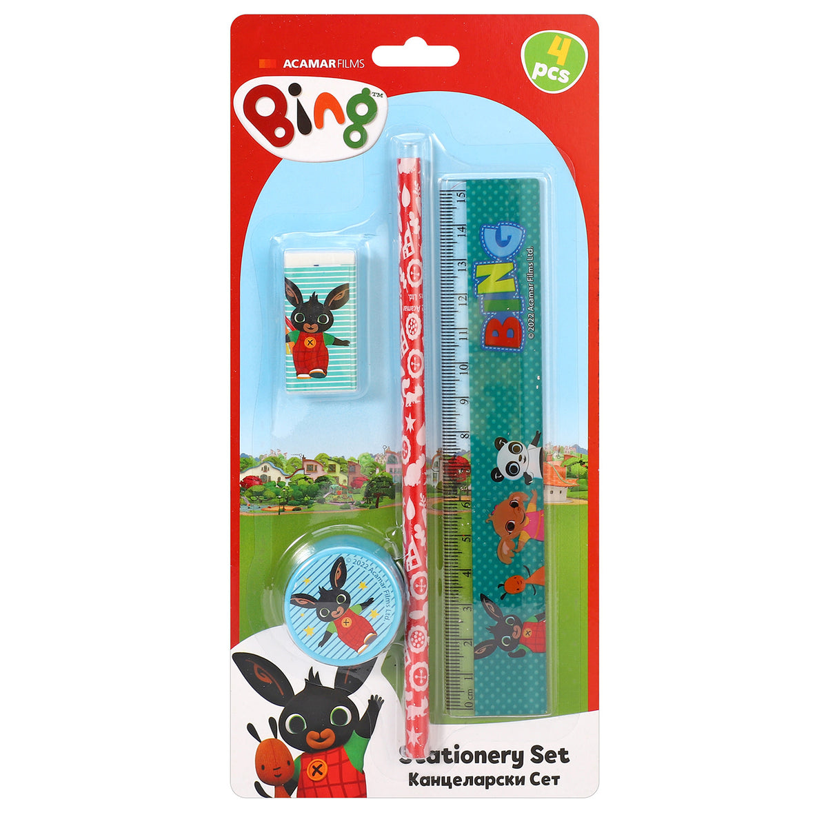 Bing Kids 4 Piece School Stationery Set
