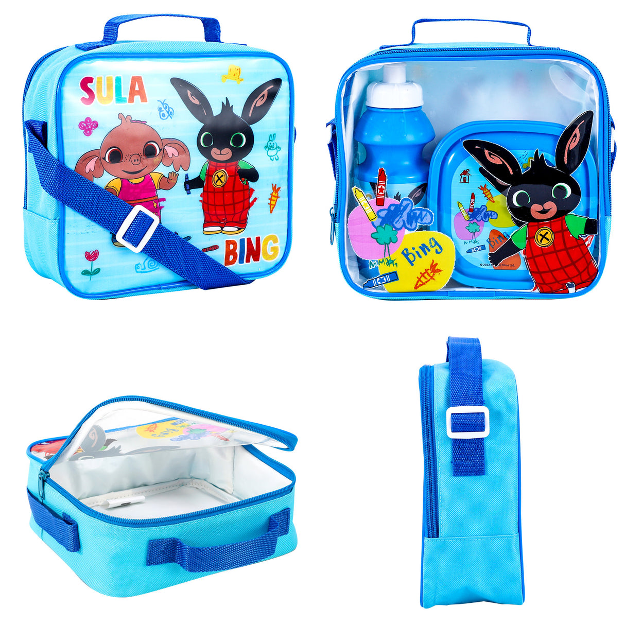 Bing 3 piece Insulated School Lunch Bag Set