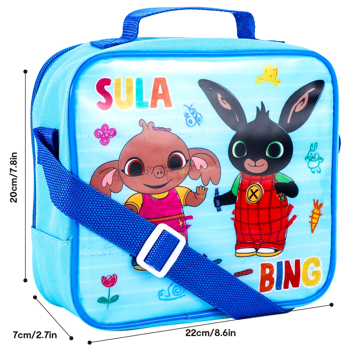 Bing 3 piece Insulated School Lunch Bag Set