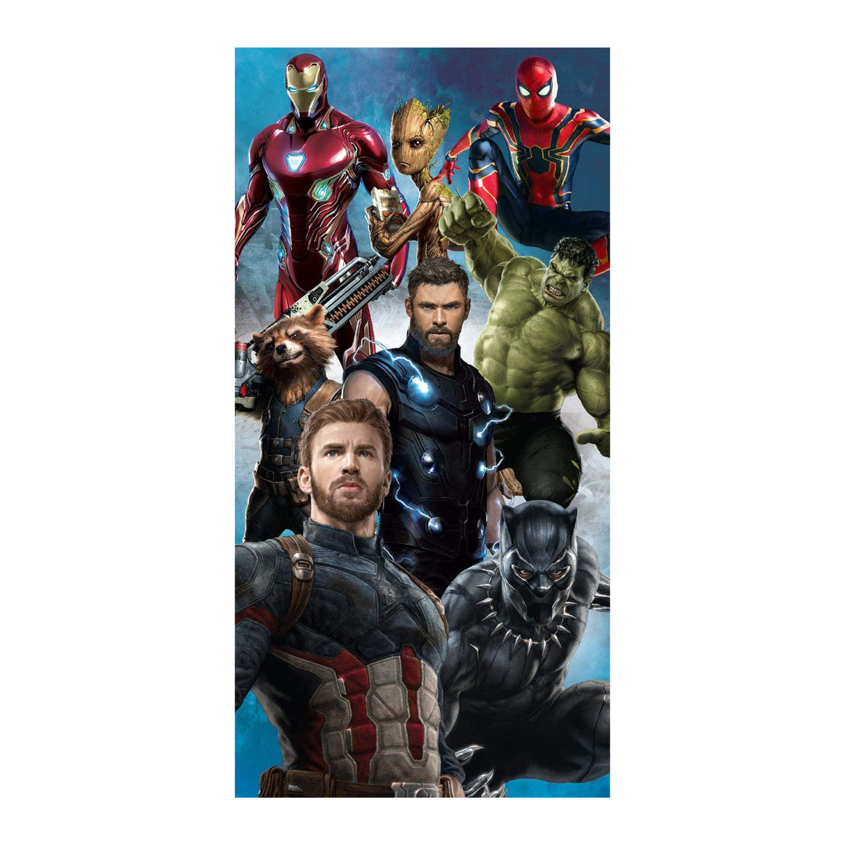 Marvel Avengers Endgame Design Super Hero Soft Kids Towel