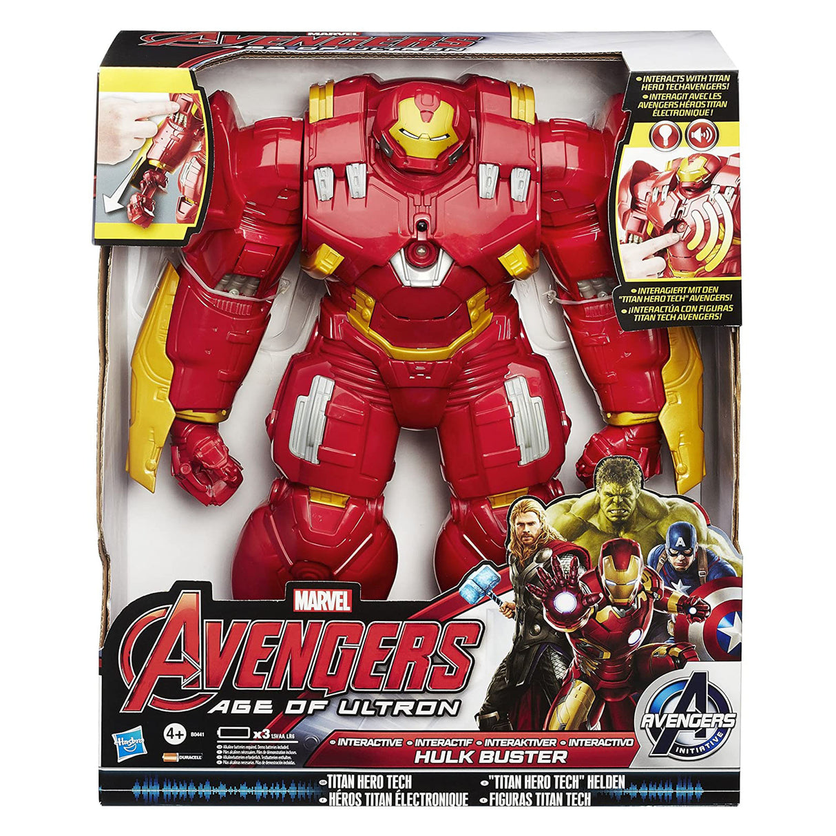 Talking Interactive Hulkbuster Marvel Avengers Age of Ultron Action Figure