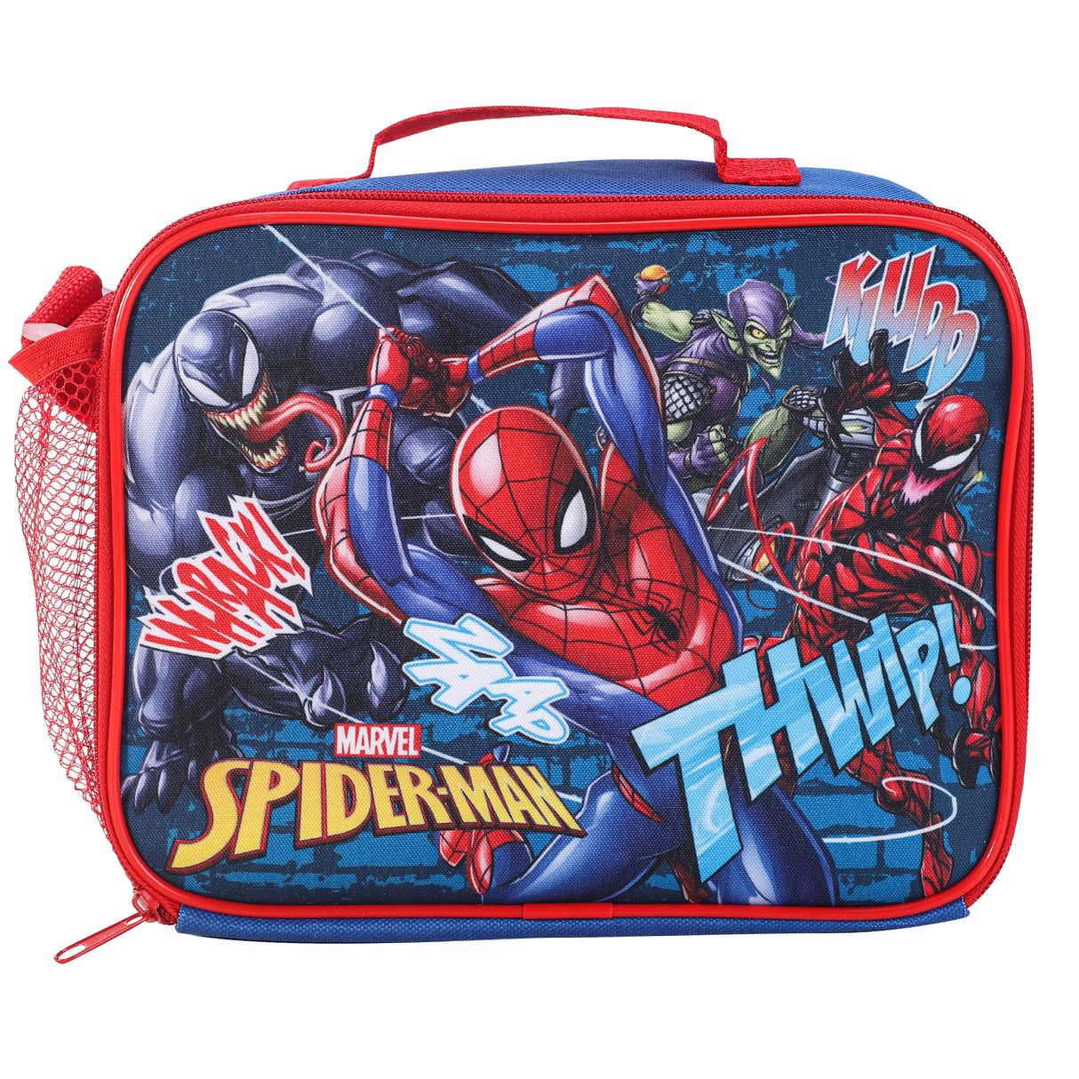 Marvel Spider-Man Kids Insulated Fabric School Lunch Bag