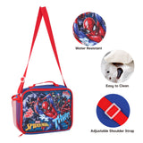 Marvel Spider-Man Kids Insulated Fabric School Lunch Bag