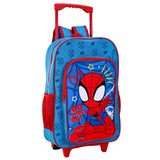 Spidey Kids Deluxe Travel Trolley Backpack