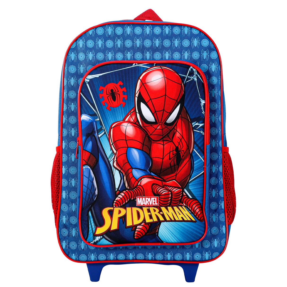 Marvel Spider-Man Kids Deluxe Travel Trolley Backpack