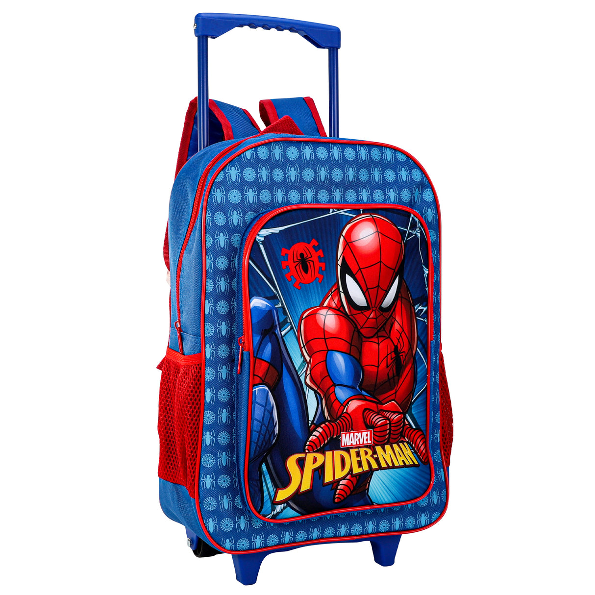 Marvel Spider-Man Kids Deluxe Travel Trolley Backpack