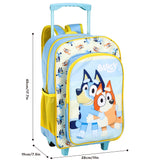Bluey Kids Deluxe Travel Trolley Backpack