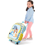 Bluey Kids Deluxe Travel Trolley Backpack