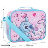 Stitch & Angel Kids Insulated Fabric School Lunch Bag