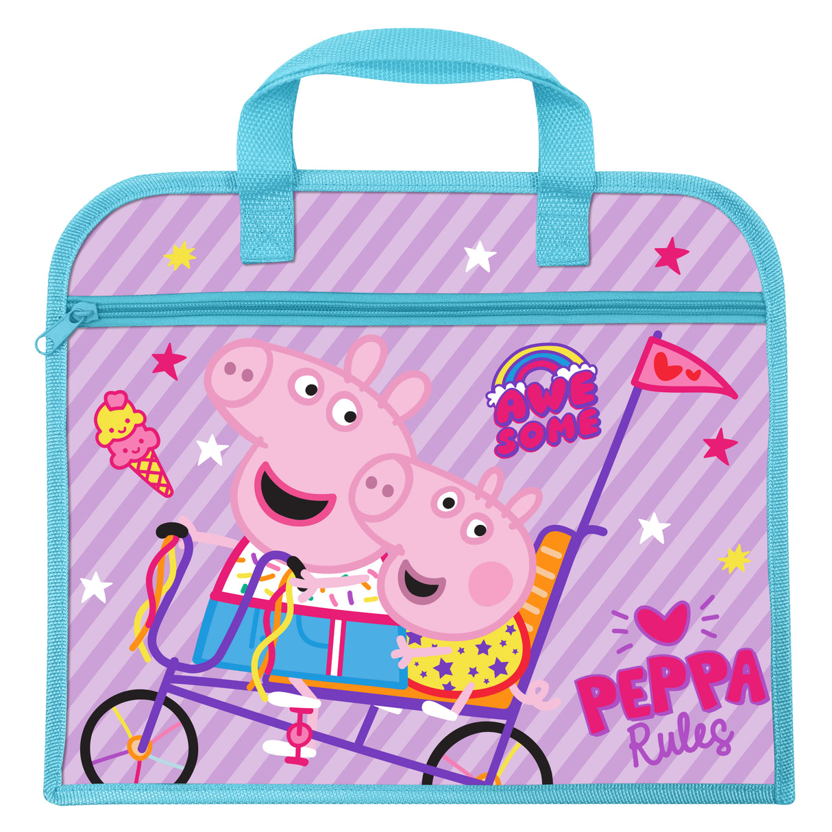 Peppa Pig Kids School Book Bag