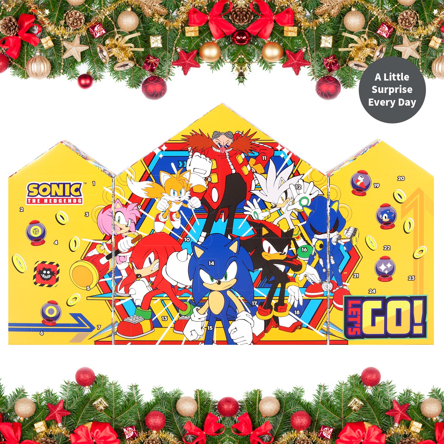 Sonic the Hedgehog Advent Calendar Arts Crafts Surprises Sonic the Hedgehog Advent Calendar Arts Crafts Surprises