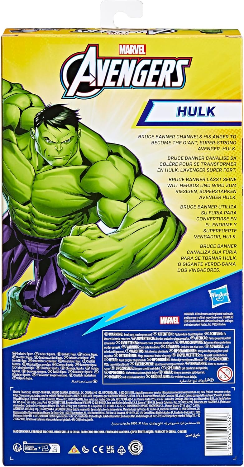 Marvel Hulk Deluxe Titan Hero Action Figure 30cm