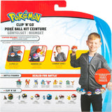Pokémon Growlithe Clip ’N’ Go Poké Ball Belt Set – Poké Ball & Timer Ball