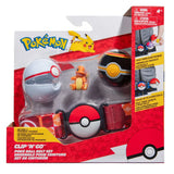 Pokémon Charmander Clip ’N’ Go Poké Ball Belt Set – Premier Ball & Luxury Ball