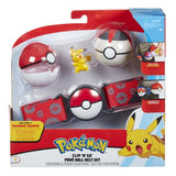 Pokémon Clip ’N’ Go Pikachu Poké Ball Belt Set – Poké Ball & Timer Ball