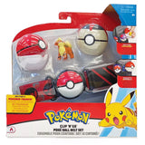 Pokémon Growlithe Clip ’N’ Go Poké Ball Belt Set – Poké Ball & Timer Ball
