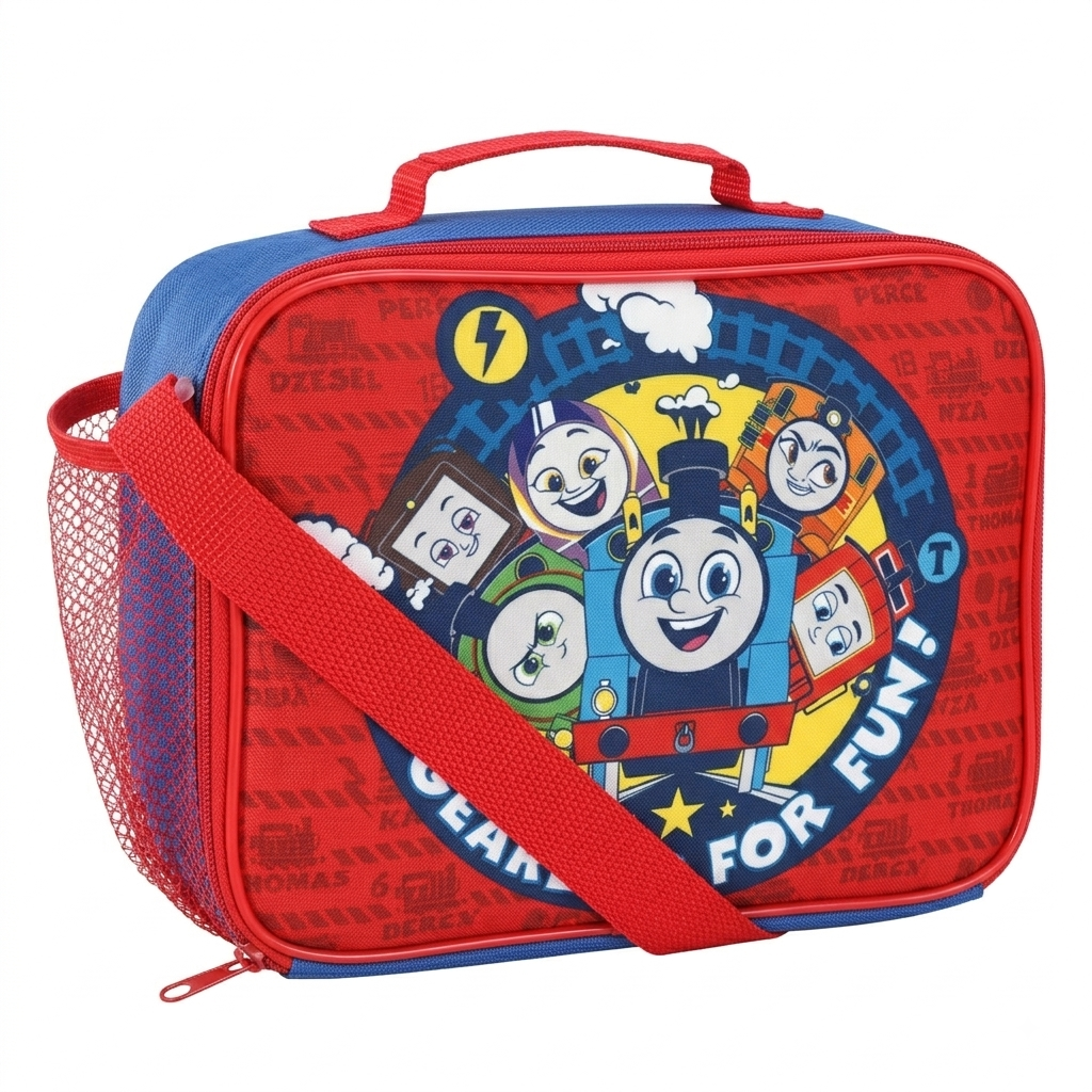 Thomas & Friends Kids Insulated Fabric School Lunch Bag