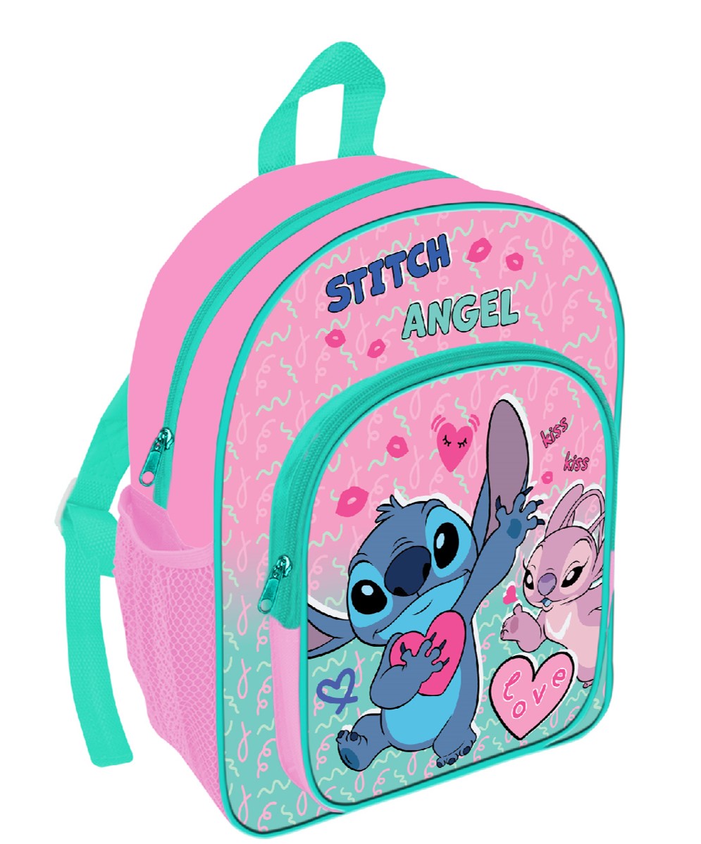 Disney Stitch & Angel Kids Deluxe Preschool Backpack