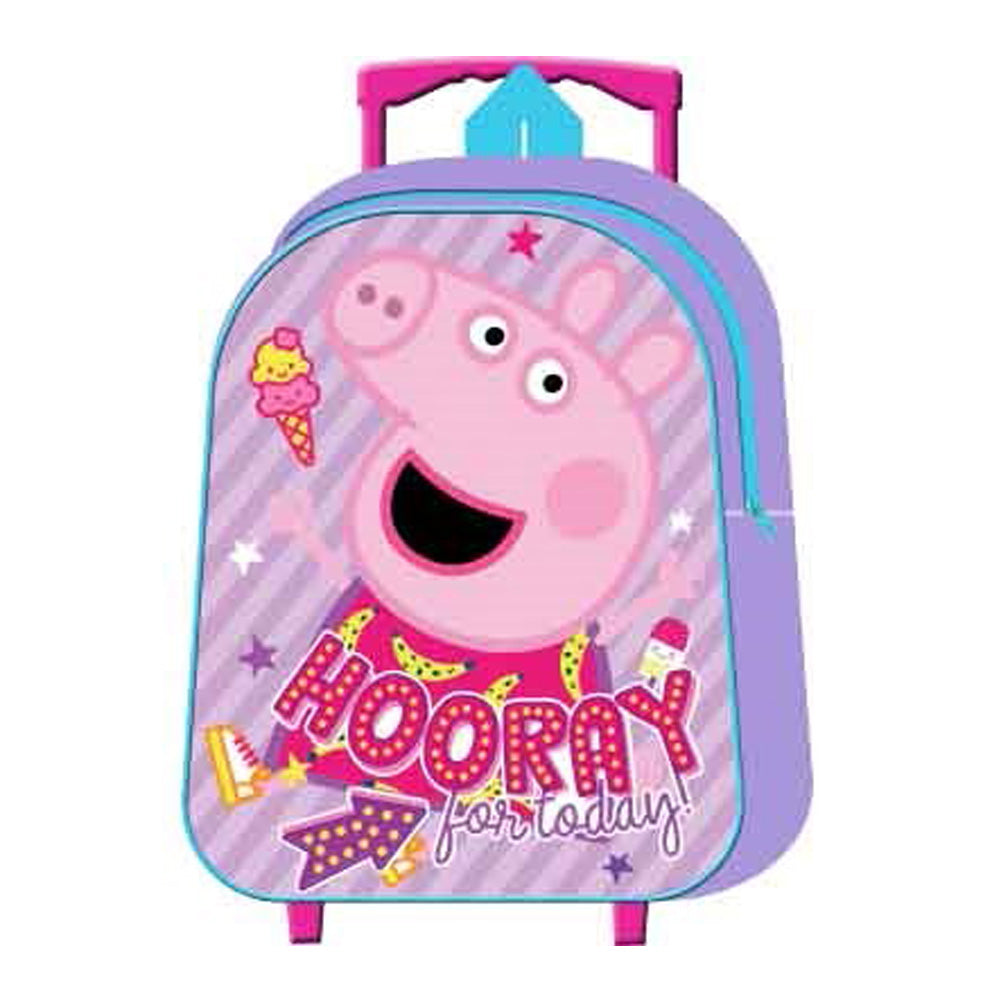 Peppa Pig Kids Travel Trolley Bag – Character Stop