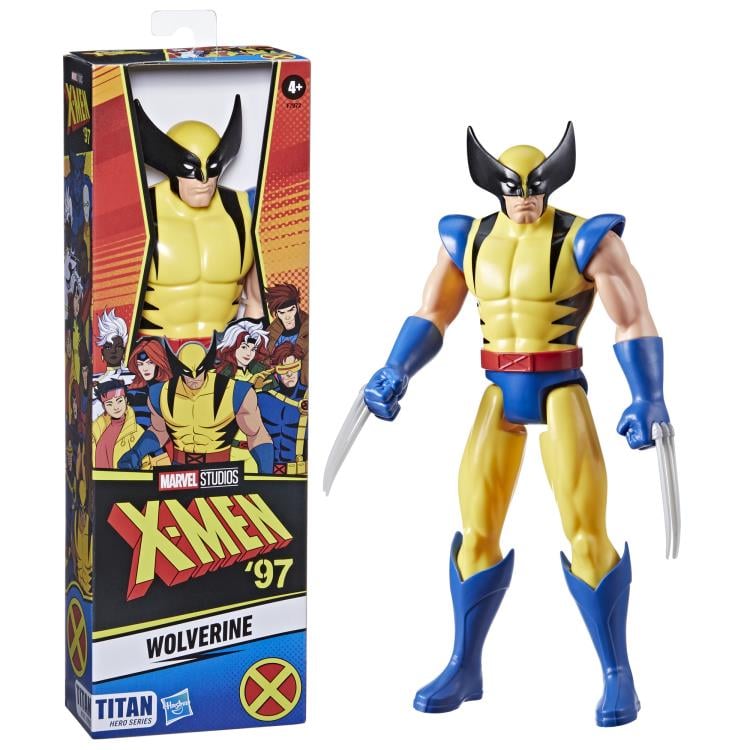Marvel X-Men '97 Wolverine Deluxe Titan Hero Action Figure 30cm