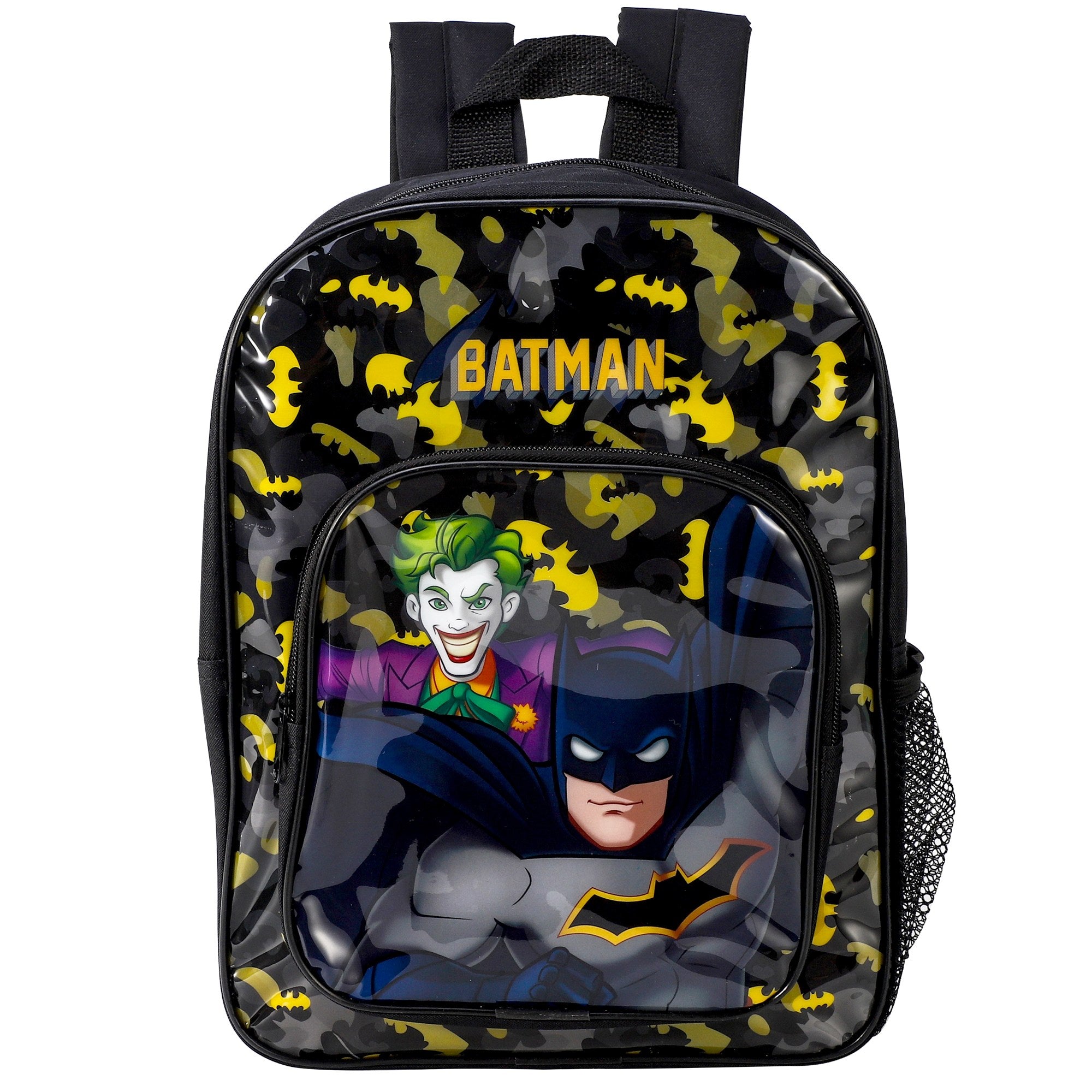 batman leather motorcycle backpack Batman Kids Deluxe School Backpack