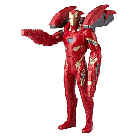 Marvel Avengers Iron Man Mission Tech Talking Action Figure With Combat Pack
