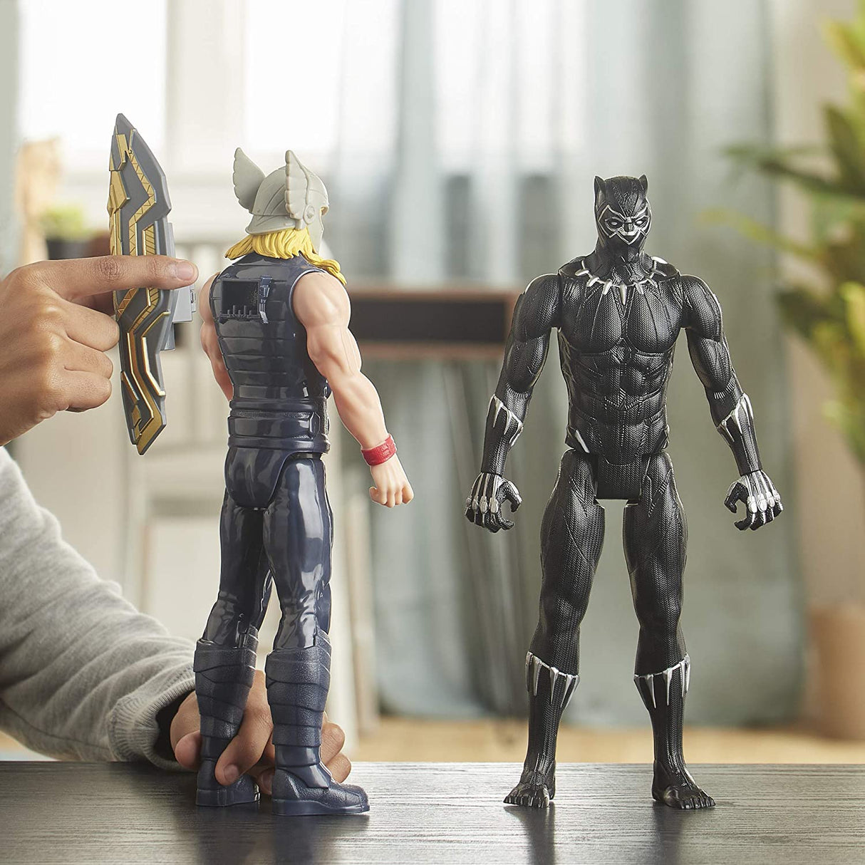 Kids Toys: Black Panther Titan Hero Action Figure - Marvel